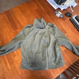 BB Dakota by Steve Madden Women's Faux Suede Moto Jacket